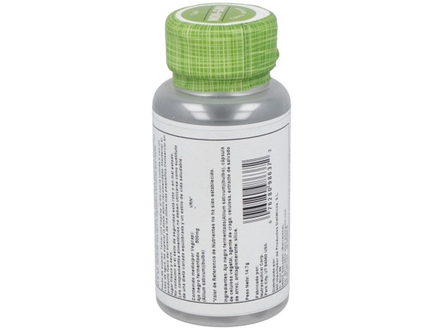 Solaray Black Garlic Alho Preto 500Mg 50Caps
