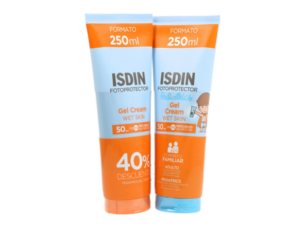 Solar ISDIN Pack Cuerpo Gel Crema Wet Skin...