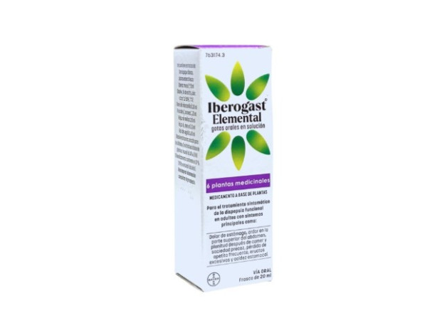 Iberogast Elemental Gotas Orales 20 ml