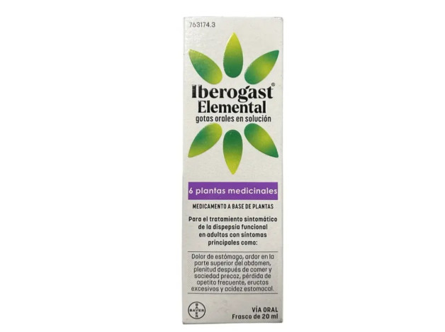 Iberogast Elemental Gotas Orales 20 ml