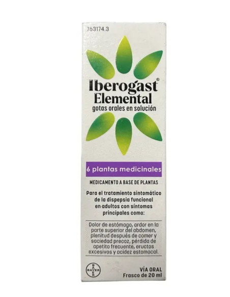 Iberogast Elemental Gotas Orales 20 ml