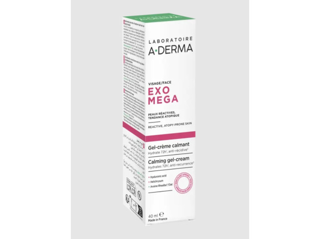 A-Derma Exomega Gel-Crema Facial Calmante 40 ml