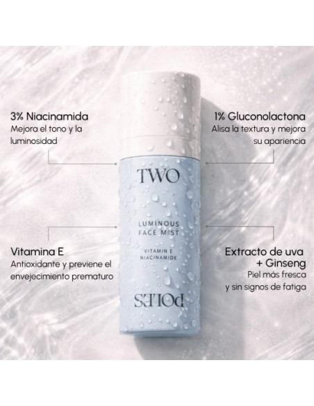 Two Poles Luminous Face Mist Bruma 80 ml