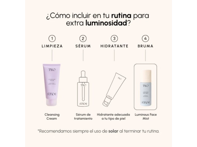 Two Poles Luminous Face Mist Bruma 80 ml