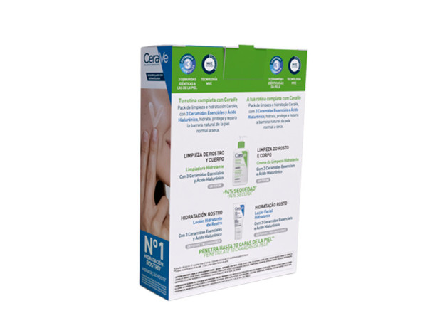 CeraVe Pack Rutina Hidratación Piel Normal/seca...