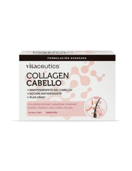 Vitaceutics Collagen Cabello 30 Viales - Piña - Pelo & Uñas