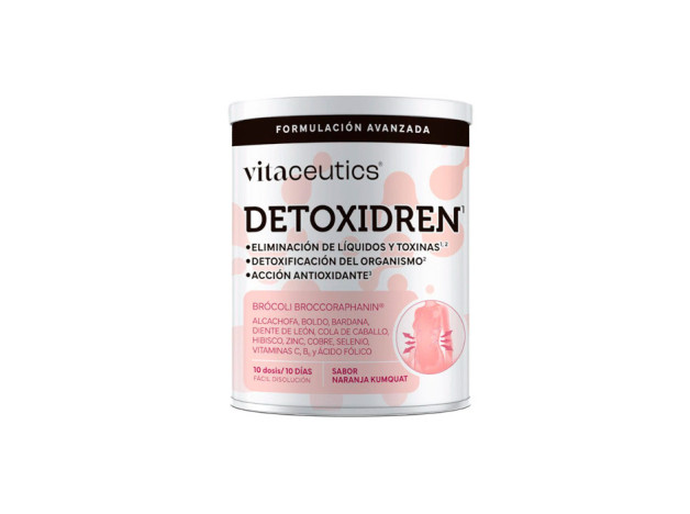 Vitaceutics Detoxidren 200 g Naranja - Elimina Liquidos Y Toxinas