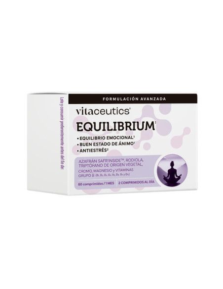 Vitaceutics Equilibrium 60 Caps - Antiestres & Mejora El Animo