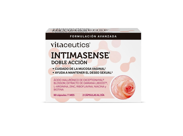Vitaceutics Intimasense 60 Caps - Mucosa Vaginal Y Mayor Deseo
