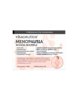 Vitaceutics Menopausia 60 Caps - Sofocos