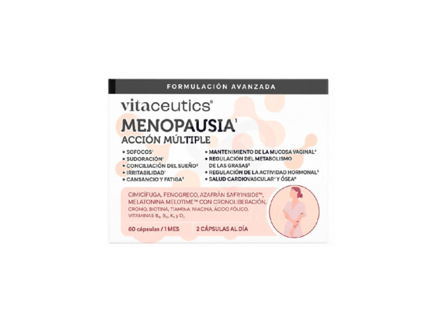 Vitaceutics Menopausia 60 Caps - Sofocos
