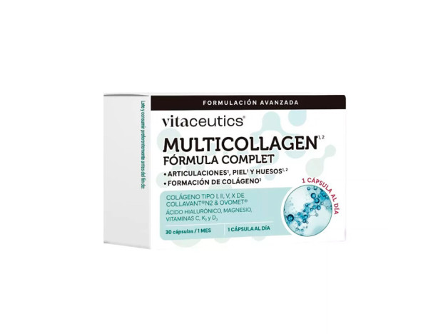 Vitaceutics Multicollagen 30 Caps -articulaciones.piel.huesos