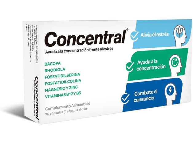 Concentral 30 Cápsulas
