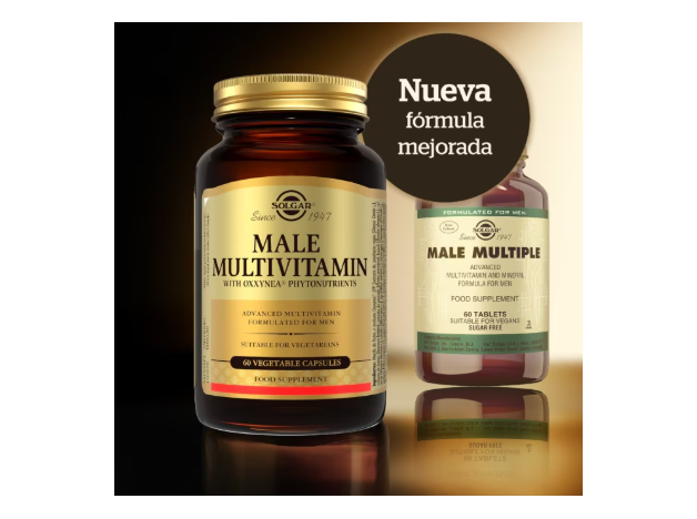 Solgar Male Multivitamin 60 Tabletas