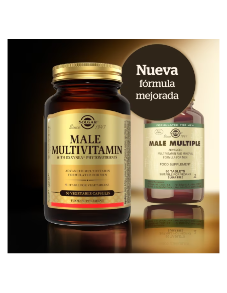 Solgar Male Multivitamin 60 Tabletas