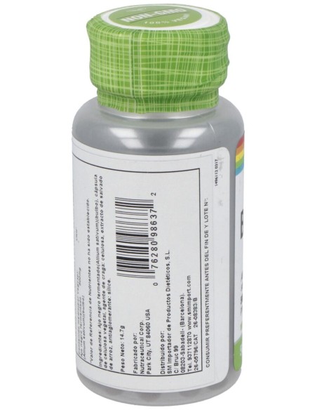 Solaray Black Garlic Alho Preto 500Mg 50Caps