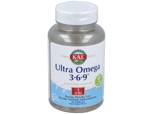 Kal Ultra Omega 3-6-9 50 Perlas