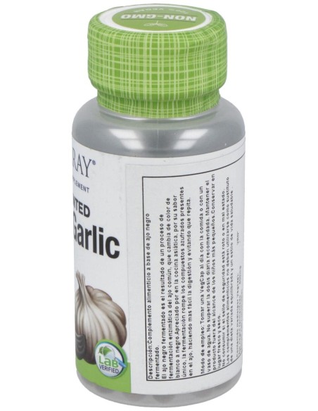 Solaray Black Garlic Alho Preto 500Mg 50Caps