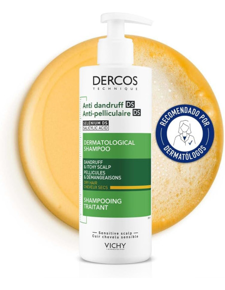 Vichy Dercos Anticaspa Champu C.Seco 390 ml