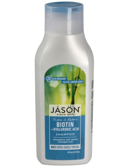 Champu Biotina + Acido Hialuronico 473Ml.