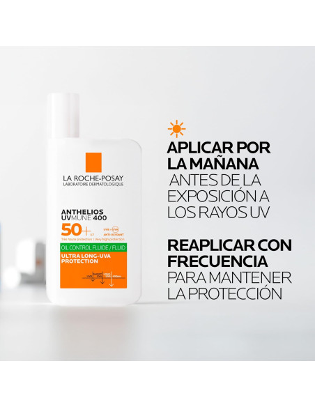 La Roche Posay Anthelios 400 Fluido Invisible Oil Control SPF50+ 50 ml