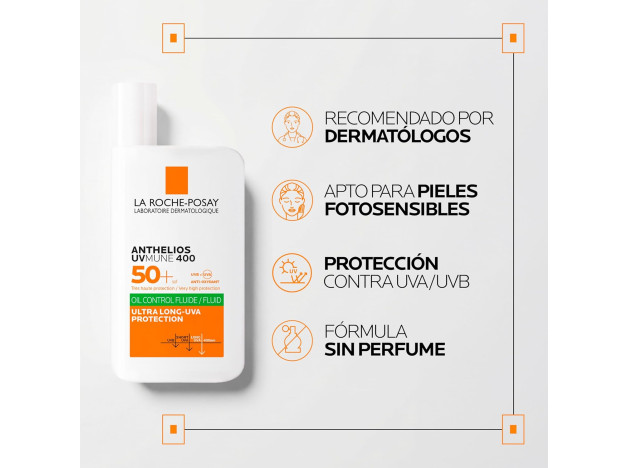 La Roche Posay Anthelios 400 Fluido Invisible...