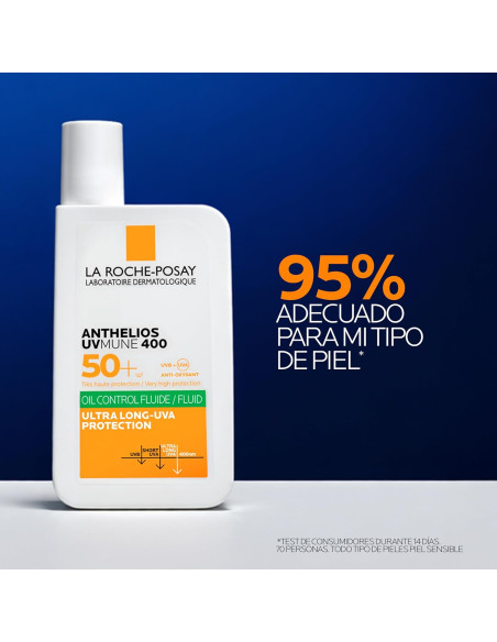 La Roche Posay Anthelios 400 Fluido Invisible Oil Control SPF50+ 50 ml