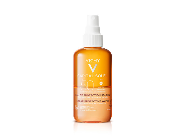 Vichy Solar Cuerpo Spf50+ Agua Luminosidad 200 ML