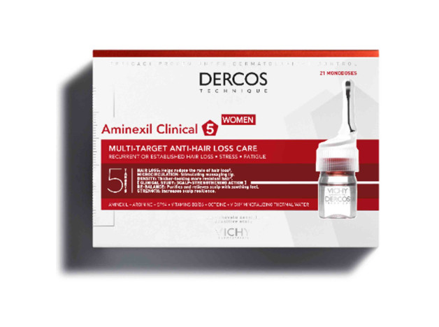 Vichy Dercos Aminexil Clinical 5 Mujer 6 ml 21...