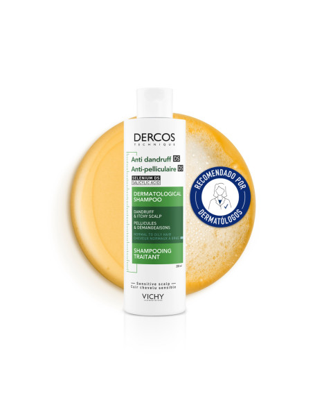Vichy Dercos Technique Anticaspa Grasa 200 ml