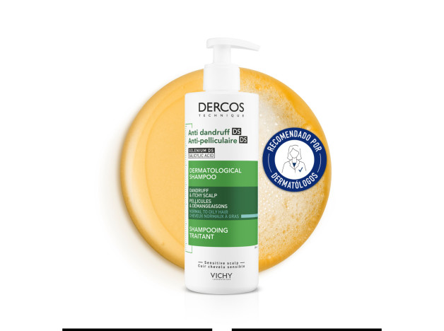 Vichy Dercos Anticaspa Champu C.Graso 390 ml