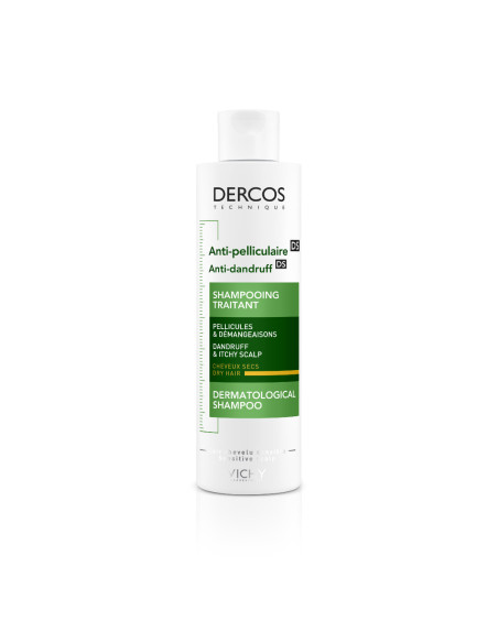 Vichy Dercos Technique Anticaspa Ds Champú Cabello Seco 200Ml
