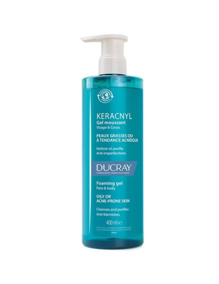 Ducray Keracnyl Gel Limpiador 400 ml