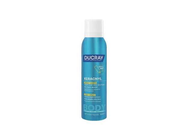 Ducray Keracnyl Spray Cuerpo Secante Antigranos 150 ml