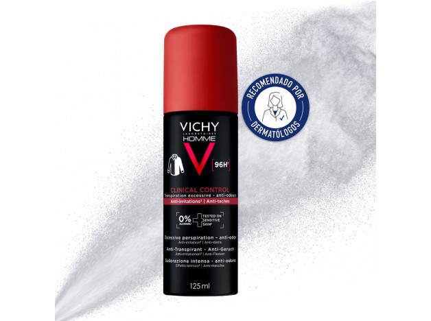 Vichy Clinical Control 96h Homme Antitranspirante Spray 125 ml