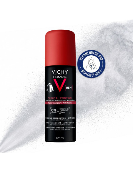 Vichy Clinical Control 96h Homme Antitranspirante Spray 125 ml
