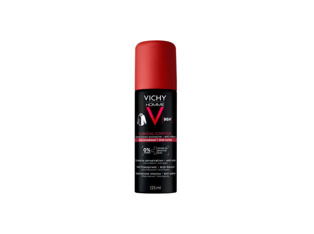 Vichy Clinical Control 96h Homme Antitranspirante Spray 125 ml