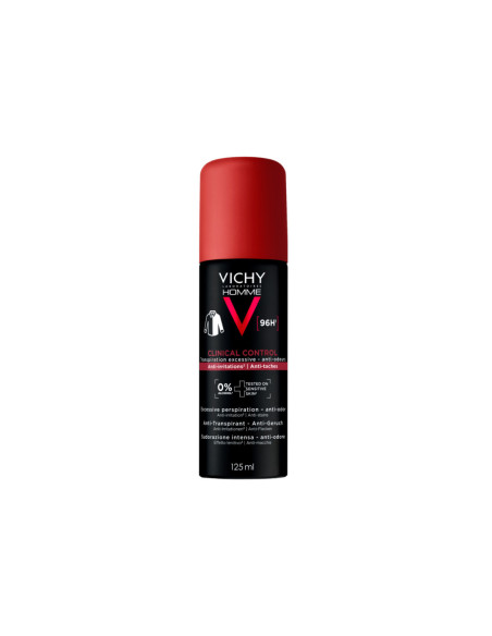 Vichy Clinical Control 96h Homme Antitranspirante Spray 125 ml