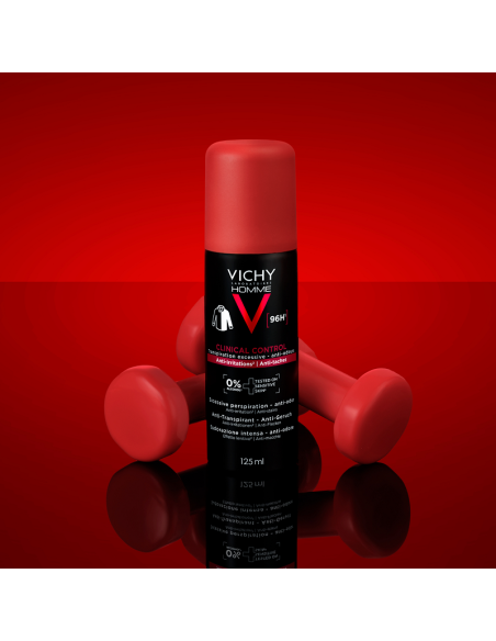 Vichy Clinical Control 96h Homme Antitranspirante Spray 125 ml