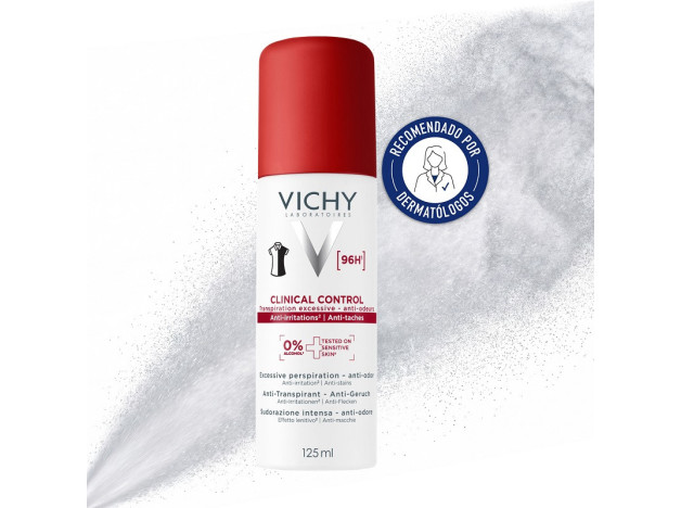 Vichy Clinical Control 96h Mujer Antitranspirante Spray 125 ml