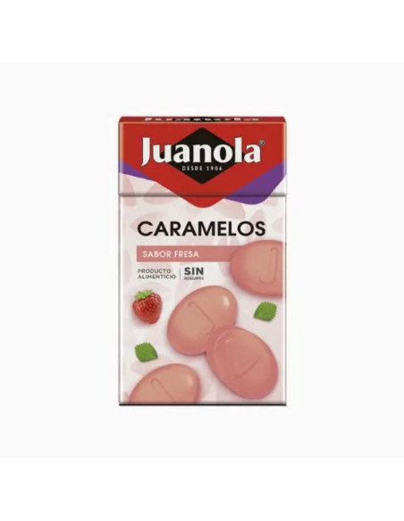 Juanola Caramelos Balsámicos Fresa, 10 Uds