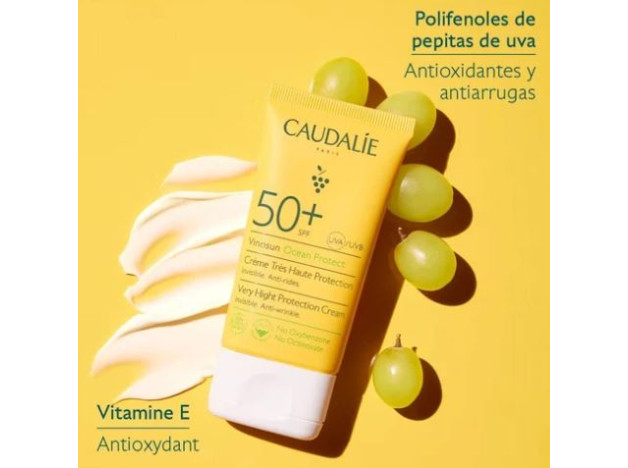 Caudalie Vinosun Protect Crema de Alta...