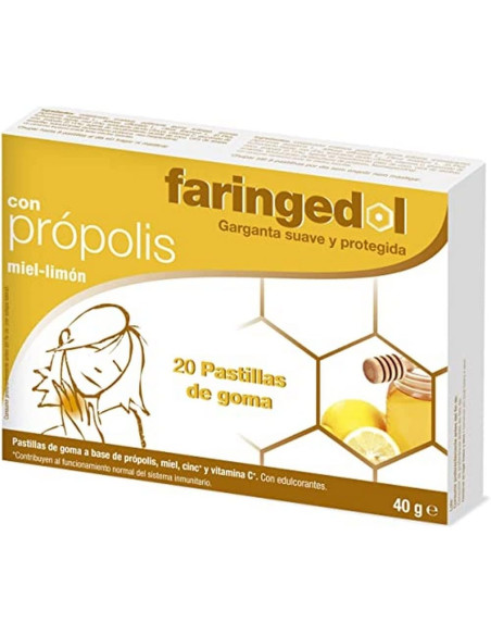 Faringedol Sabor Limon Miel 20Pastillas De Goma