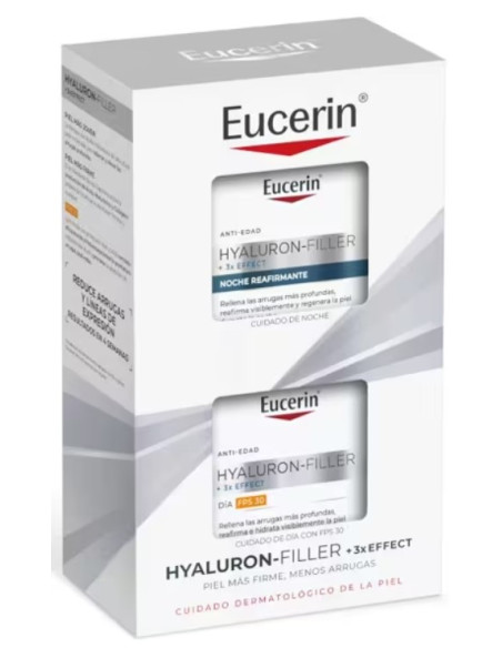 Eucerin Hyaluron Filler Cofre 3x Effect Día 50 ml + Noche 50 ml