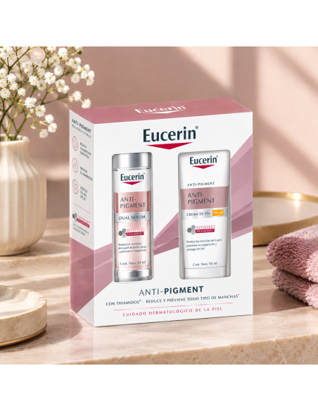 Eucerin Antipigment Cofre Serum 30 ml + Crema de Día 50 ml SPF30