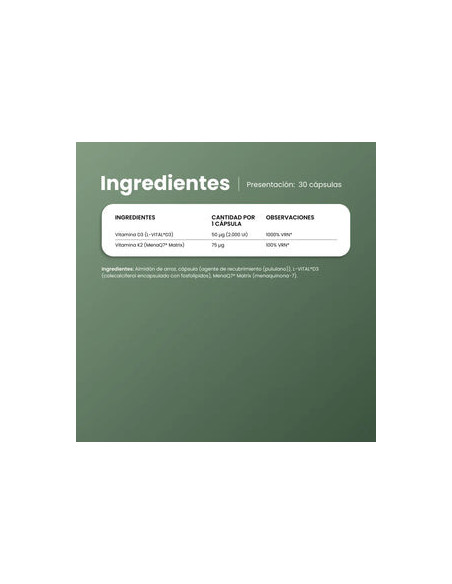 Naturadika Essentials Duowel D3+k2 30 Caps