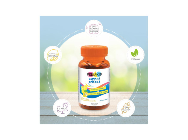 Pediakid Gummies Omega 3 60 Ositos