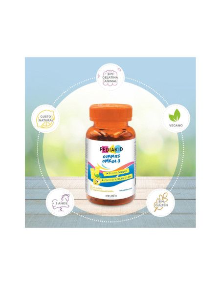 Pediakid Gummies Omega 3 60 Ositos