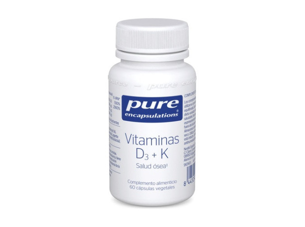 Pure Encapsulations Vitaminas D3 + K 60...