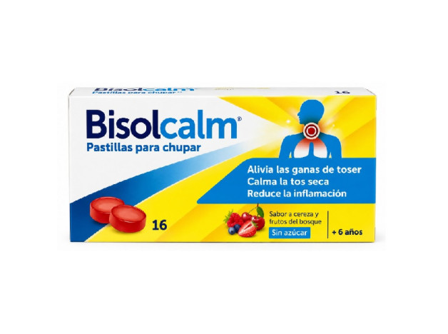 Bisolcalm 16 Pastillas Cereza Y Frutos Del Bosque